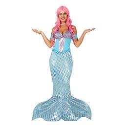 Havfrue Kjole Kostume