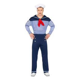 Sjöman Herr Maskeraddräkt