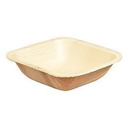 Lysbildefremvisning - Små Skåle af Palmeblade Kvadratiske