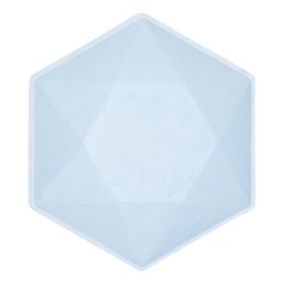 Bildspel - Skålar Hexagonala Vert Decor Blå