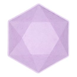 Bildspel - Skålar Hexagonala Vert Decor Lila