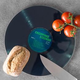 Bildspel - Skärbräda Vinylskiva
