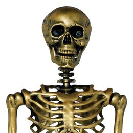 Bildspel - Skelett Guld Prop
