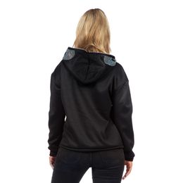 Diaesitys - Glitterinen luuranko-huppari vetoketjulla