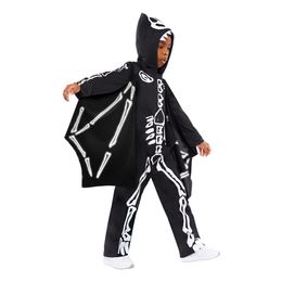 Bildspel - Skelett med Vingar Barn Maskeraddräkt