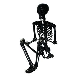 Lysbildefremvisning - Skjelett Svart Rekvisitt