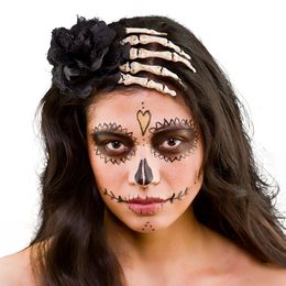 Bildspel - Skeletthand Hårklämma