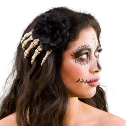 Bildspel - Skeletthand Hårklämma