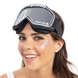 Bildspel - Skidglasögon med Strass Kiss Me