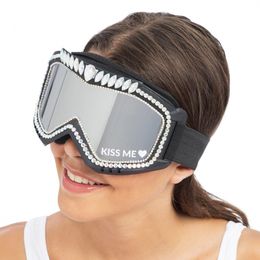 Bildspel - Skidglasögon med Strass Kiss Me