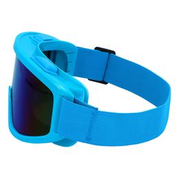 Bildspel - Skidglasögon Neonblå