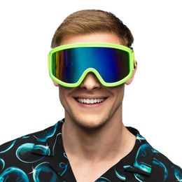 Bildspel - Skidglasögon Neongrön