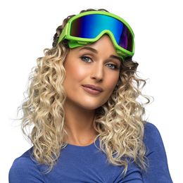 Bildspel - Skidglasögon Neongrön