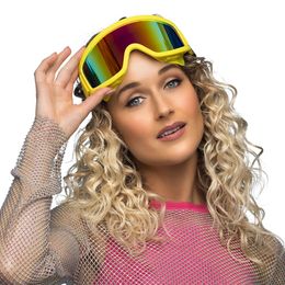 Bildspel - Skidglasögon Neongul