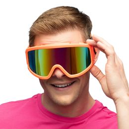 Bildspel - Skidglasögon Neonorange