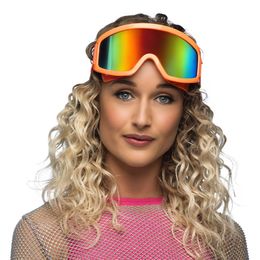 Bildspel - Skidglasögon Neonorange