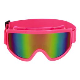 Skidglasögon Neonrosa