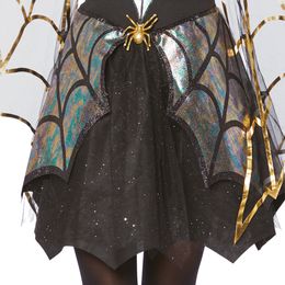 Bildspel - Skimrande Spindel Klänning Maskeraddräkt