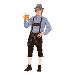 Lysbildefremvisning - Skjorte Blå/Hvid Ternet Herre