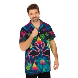 Skjorte Flamingo Neon