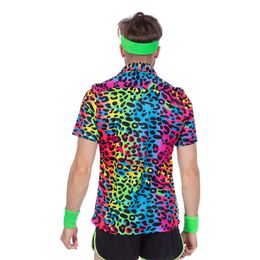 Bildspel - Skjorta Leopard Neon Herr