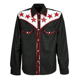 Bildspel - Skjorta Rodeo Cowboy Svart