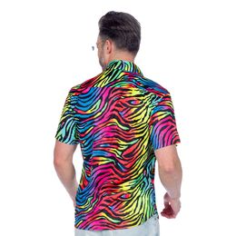 Bildspel - Skjorta Zebra Neon Herr