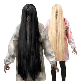 Kauhutyttö Pitkä Peruukki