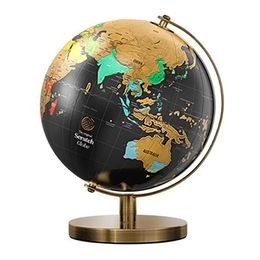 Lysbildefremvisning - Skrabekort Globus