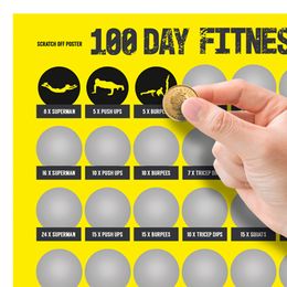 Bildspel - Skraptavla 100 Day Fitness Challenge