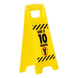 Bildspel - Varningsskylt Satisfying Poo