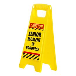 Varningsskylt Senior Moment