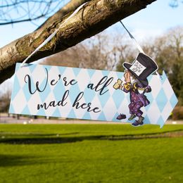 Diaesitys - Kyltit Tekstillä Alice Wonderland