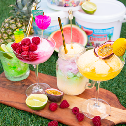 Lysbildefremvisning - Slush Ice & Drinkbowl