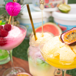 Lysbildefremvisning - Slush Ice & Drinkbowl