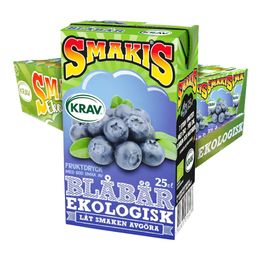 Smakis Blåbær Krav