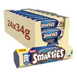 Smarties White Chocolate Tube Storpack