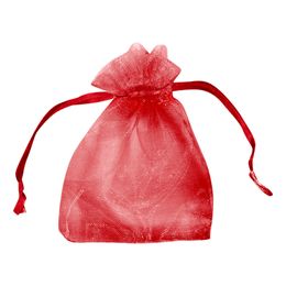 Bildspel - Smyckespåsar Vinröd