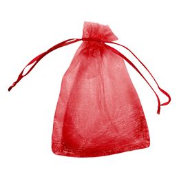 Bildspel - Smyckespåsar Vinröd