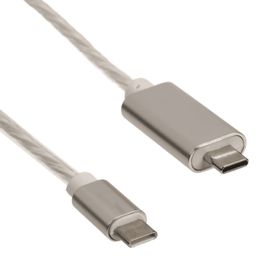 Lysbildefremvisning - Hurtigladerkabel med LED USB-C