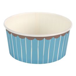 Snacksbägare Blå/Brun