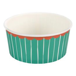 Snacksbägare Grön/Orange