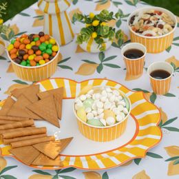 Bildspel - Snacksbägare Gul/Orange