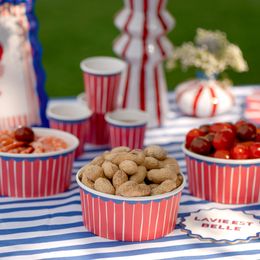 Lysbildefremvisning - Snacksbeger Rød/Blå