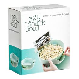 Snacksskål med Mobilhållare