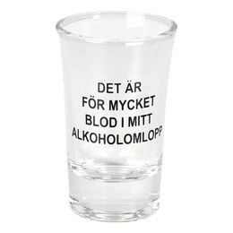 Snapsglas Alkoholomlopp