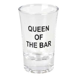 Snapsglas Queen of the Bar