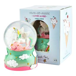 Bildspel - Snöglob Unicorn med Musik