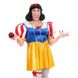 Diaesitys - Lumikki Dragqueen Naamiaisasu