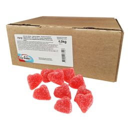 Sokeroidut Punaiset Sydämet Suurpakkaus